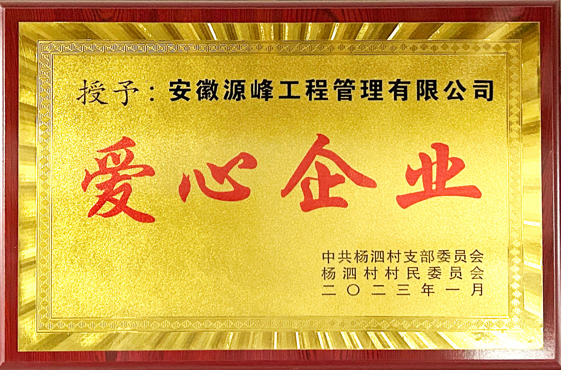 楊泗村頒發(fā)愛心企業(yè).jpg
